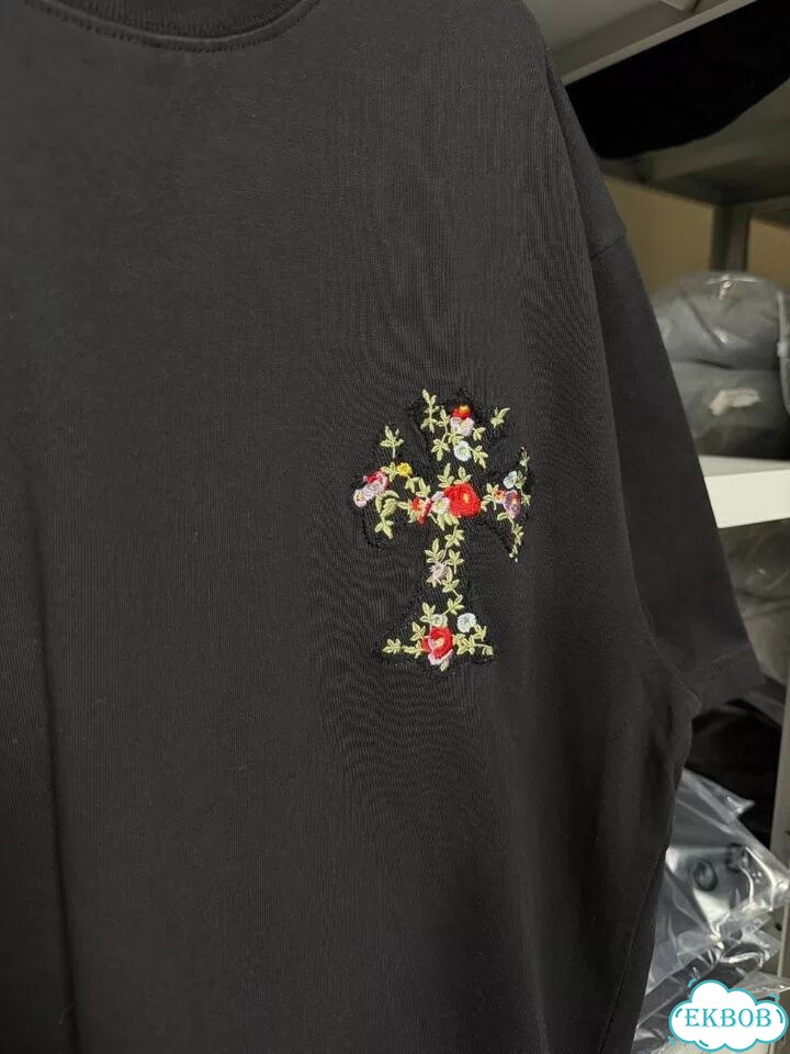 Футболка Chrome Hearts чёрная мужская фото 6