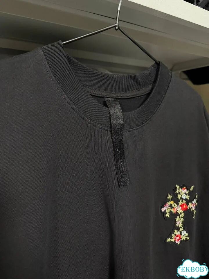 Футболка Chrome Hearts чёрная мужская фото 7