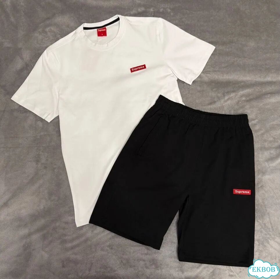 Костюм Supreme Люкс Шорты Футболка S-XL фото 1
