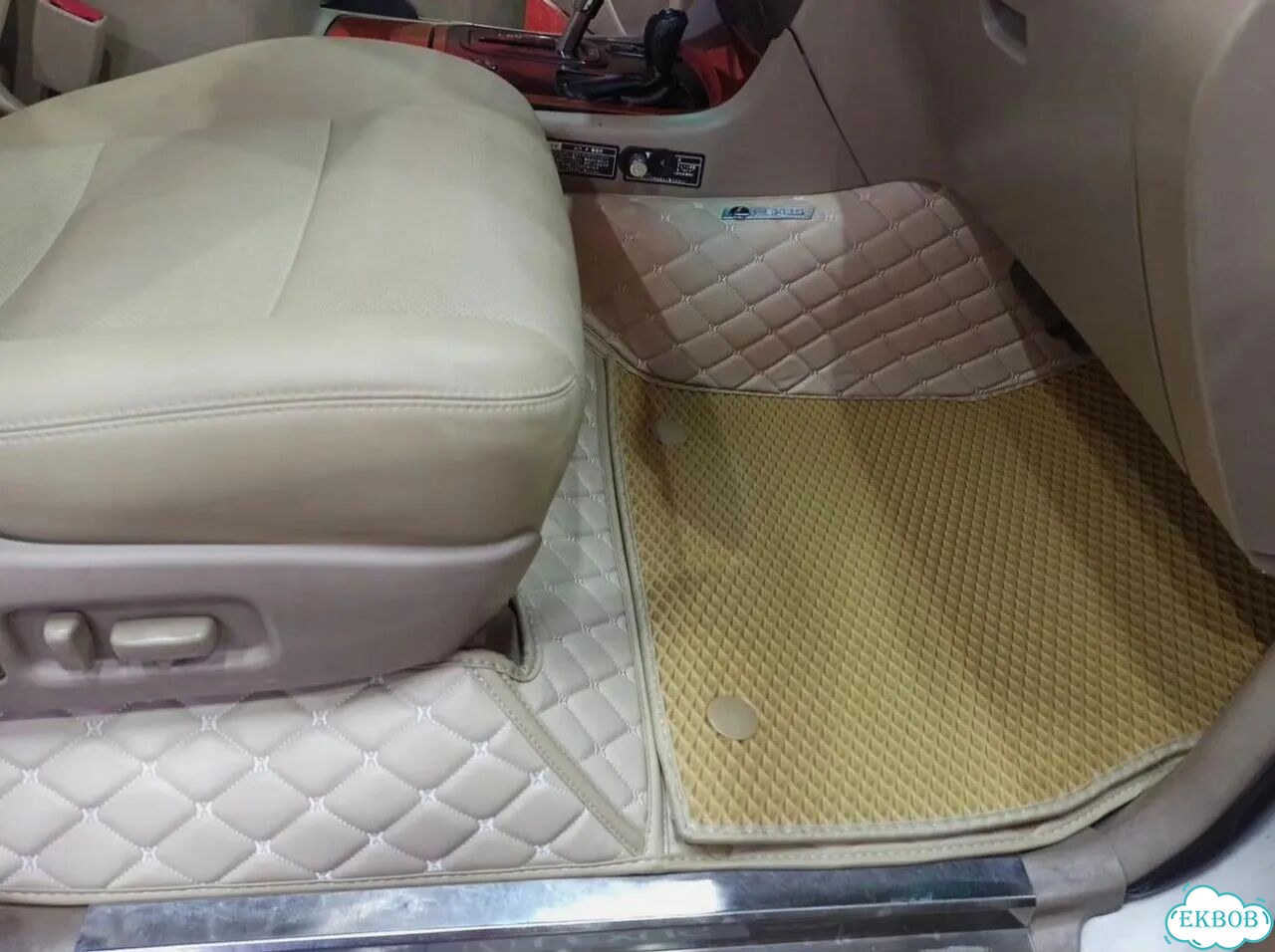 3D коврики из экокожи lexus LX470 фото 3