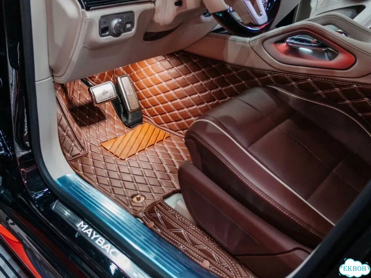 Ковры салона Mercedes-Benz GLS-Maybach фото 1