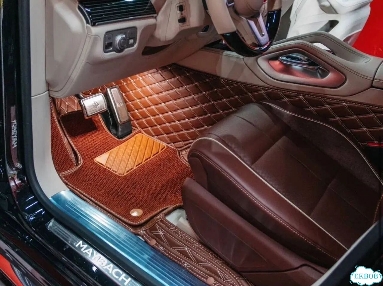 Ковры салона Mercedes-Benz GLS-Maybach фото 2