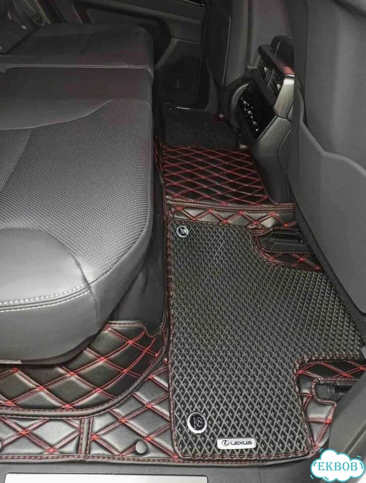 3D коврики из экокожи lexus LX 500D фото 4