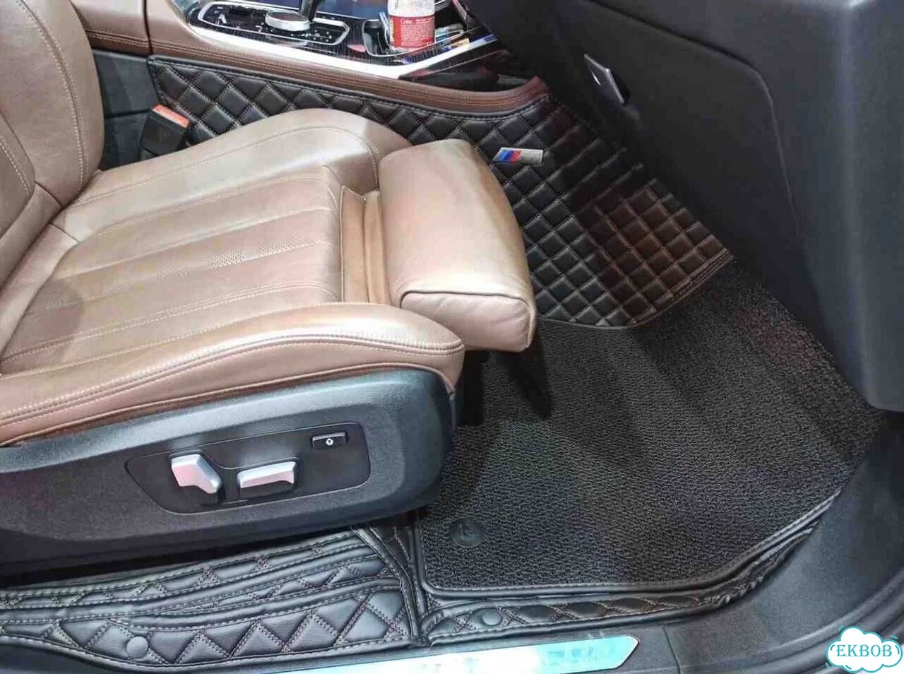 3Д коврики из экокожи BMW X7 G07 2019 фото 4