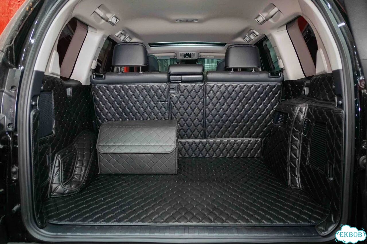 3Д коврики в багажник Toyota LC Prado 150 фото 3