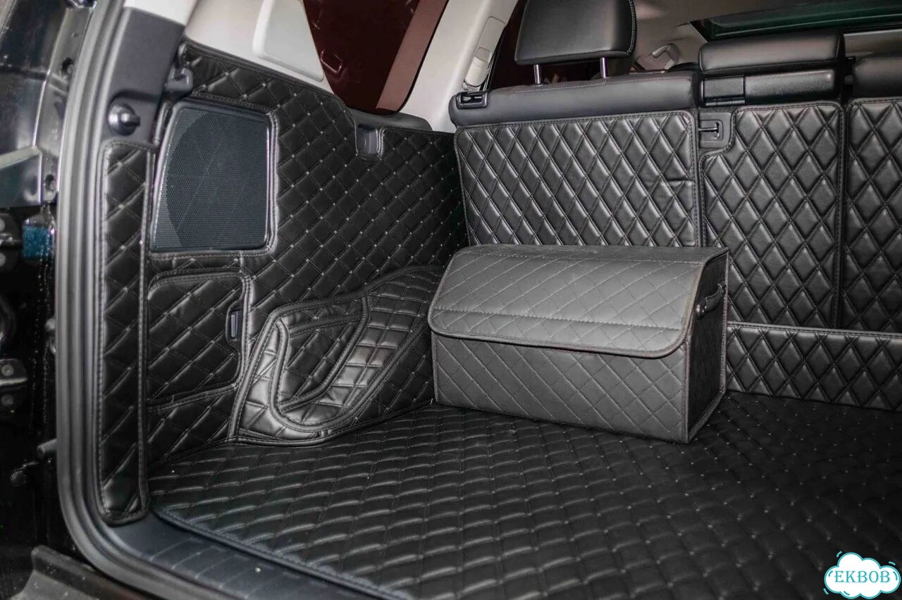 3Д коврики в багажник Toyota LC Prado 150 фото 4