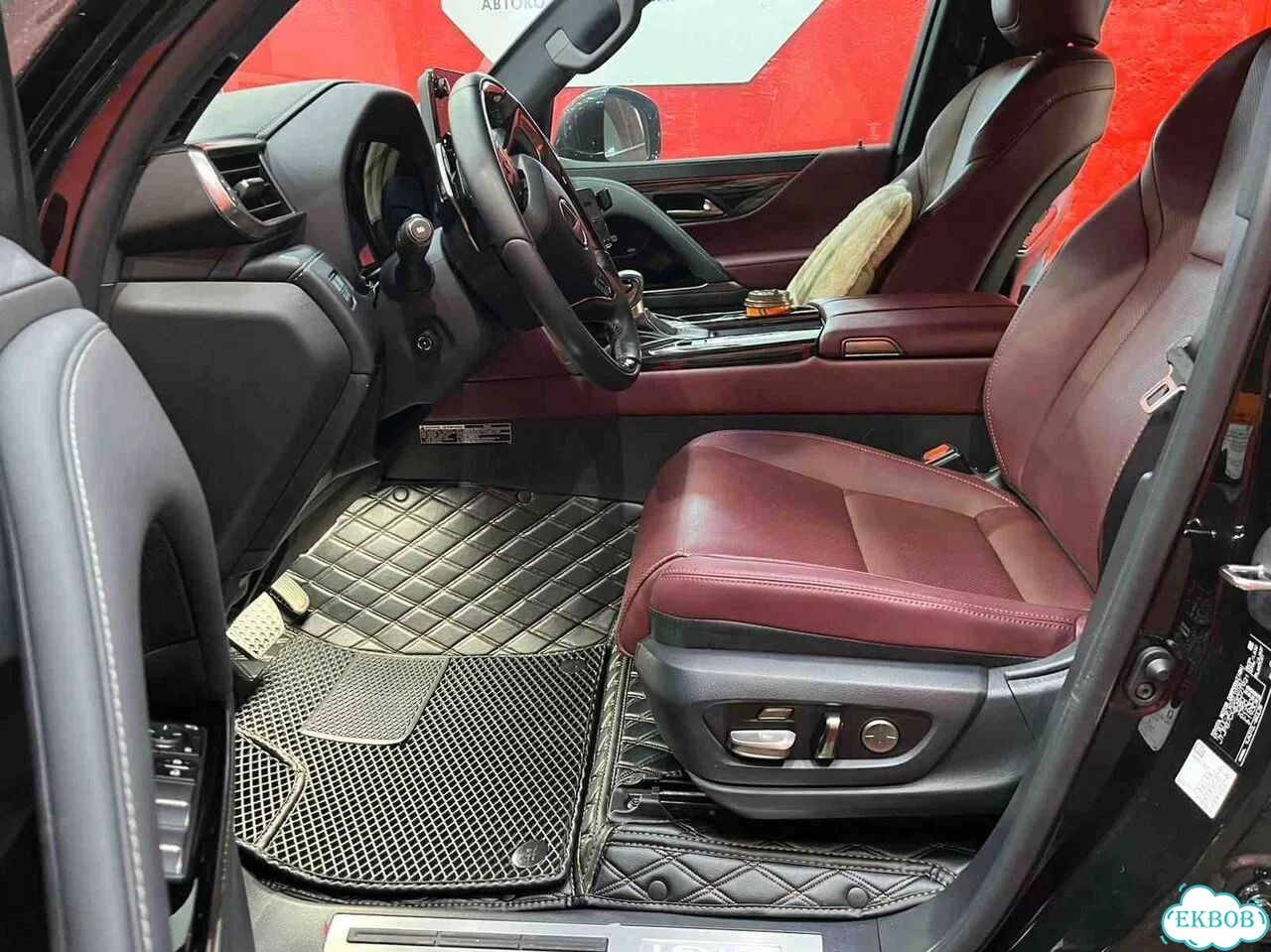 3Д коврики из экокожи LX600D фото 7