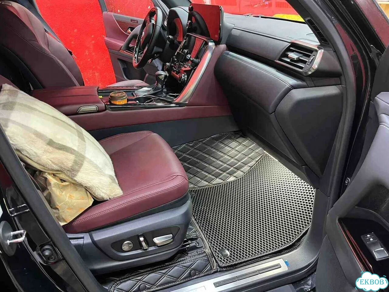 3Д коврики из экокожи LX600D фото 9