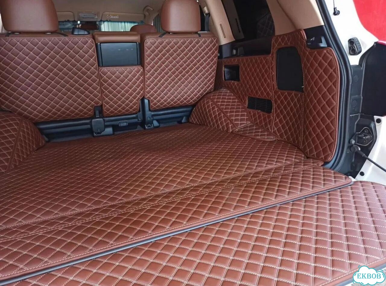 3Д коврики в багажник toyota land cruiser 200 фото 3