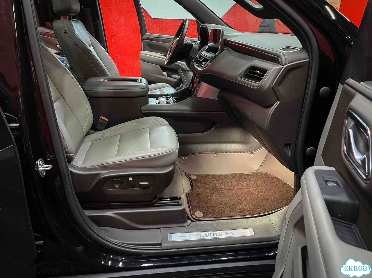 3D коврики из экокожи Chevrolet Tahoe 2023 V фото 4