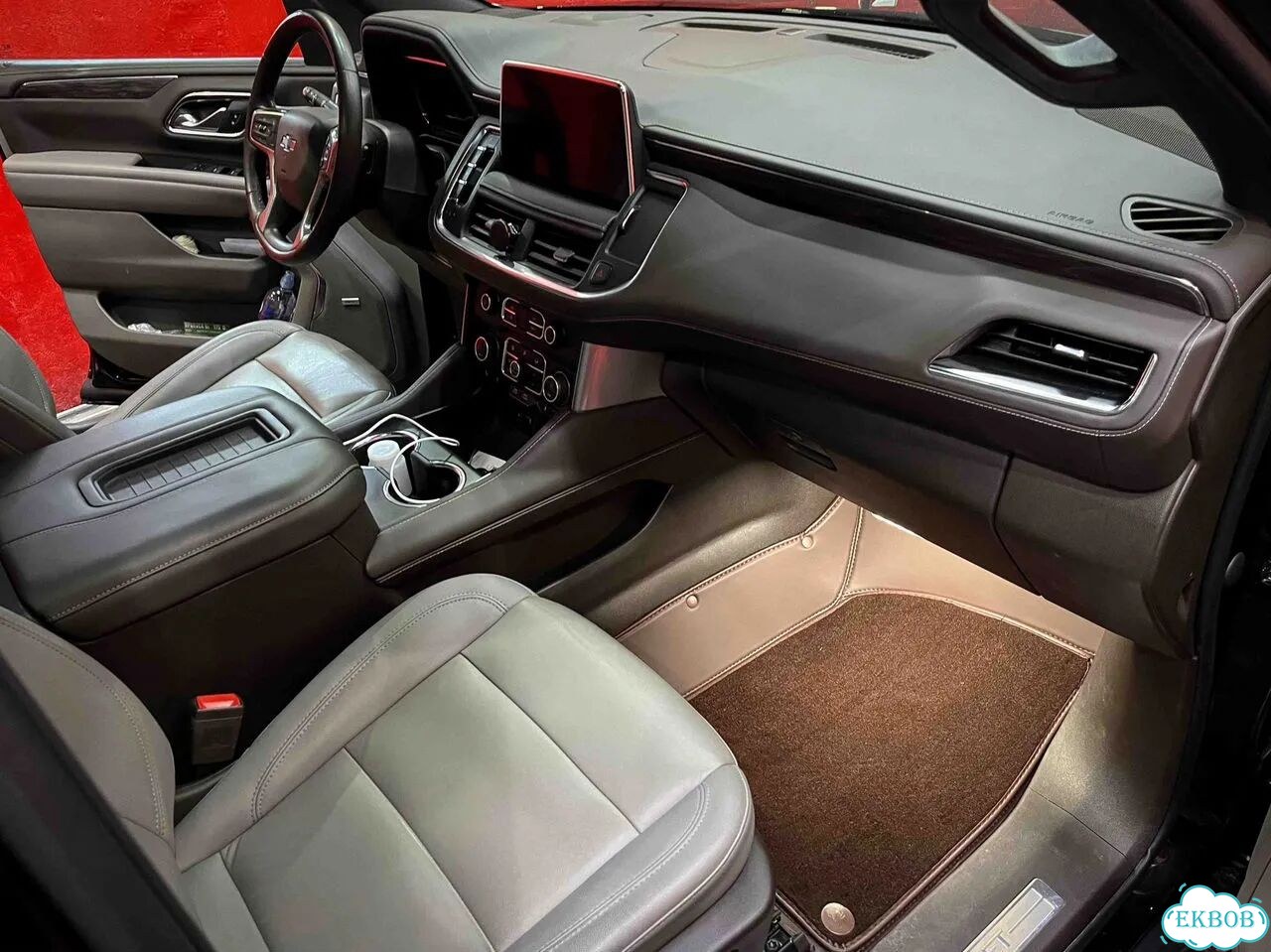 3D коврики из экокожи Chevrolet Tahoe 2023 V фото 5