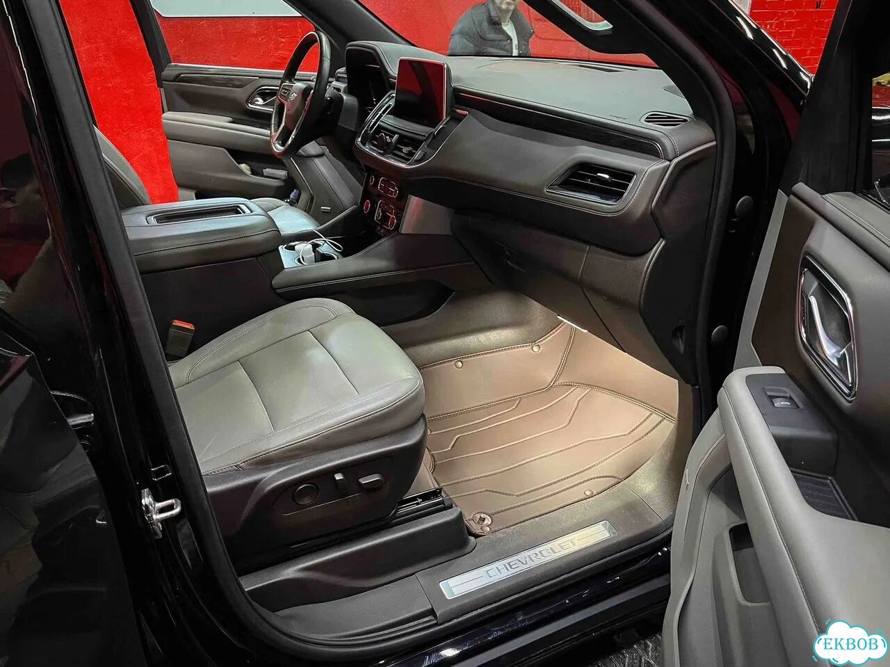 3D коврики из экокожи Chevrolet Tahoe 2023 V фото 6
