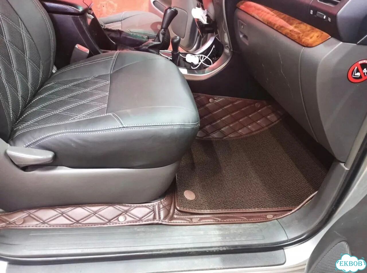 3Д коврики из экокожи toyota land cruiser prado фото 4
