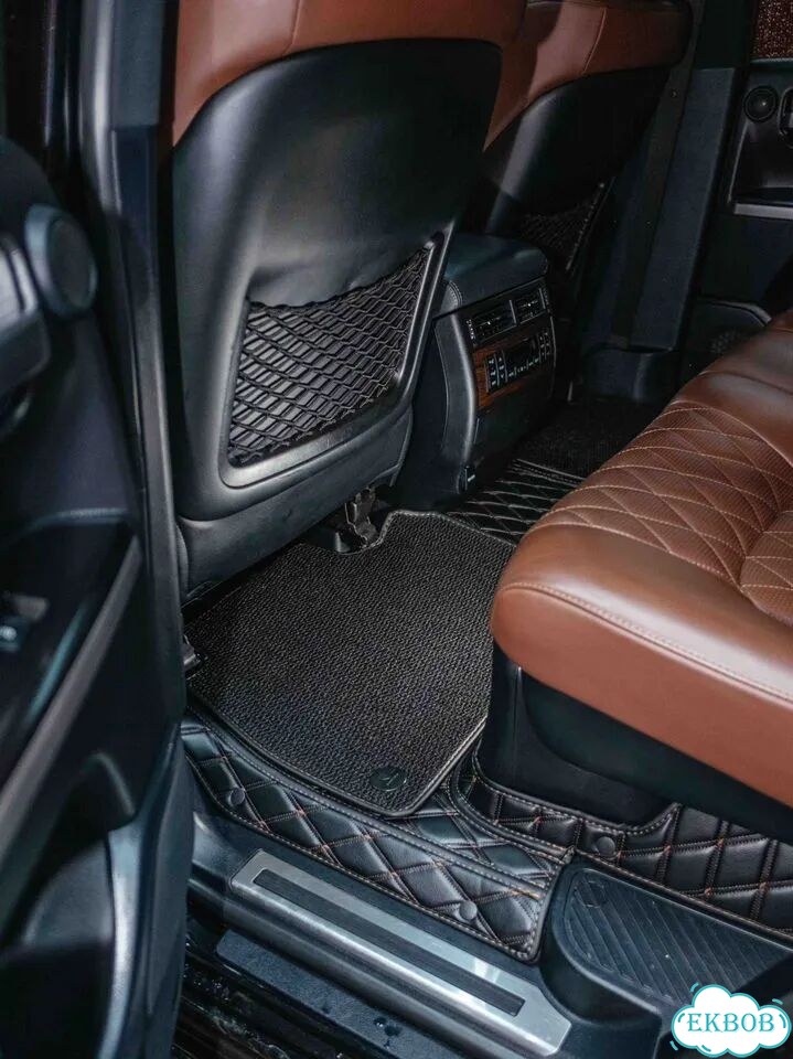 3Д коврики из экокожи Toyota Land Cruiser 200 фото 10