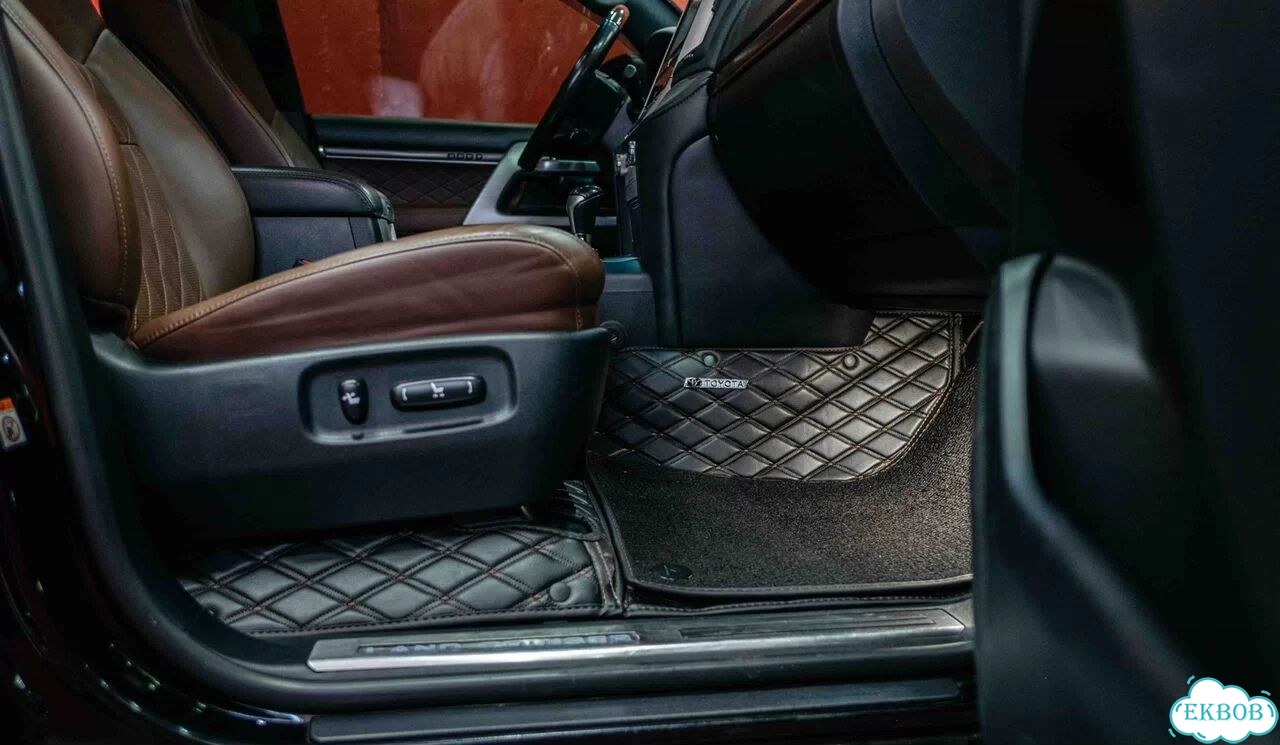 3Д коврики из экокожи Toyota Land Cruiser 200 фото 4