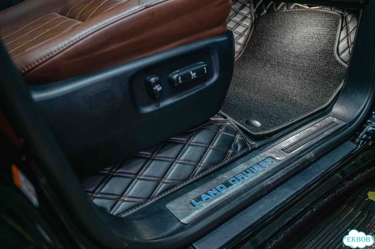 3Д коврики из экокожи Toyota Land Cruiser 200 фото 7