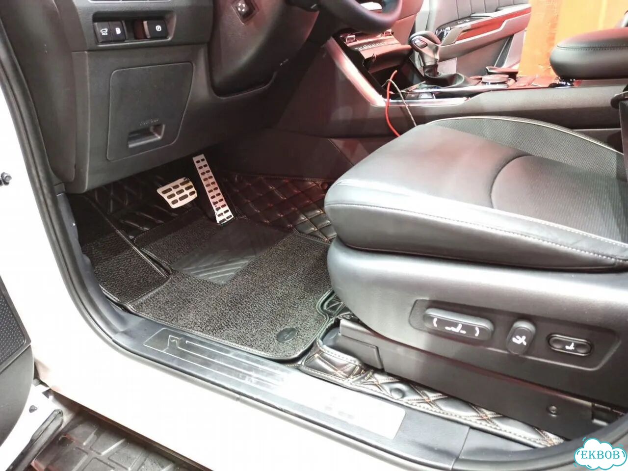 3Д коврики из экокожи KIA mohave фото 1