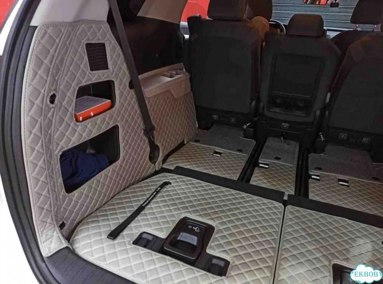 3D коврики в багажник KIA carnival 4 фото 2