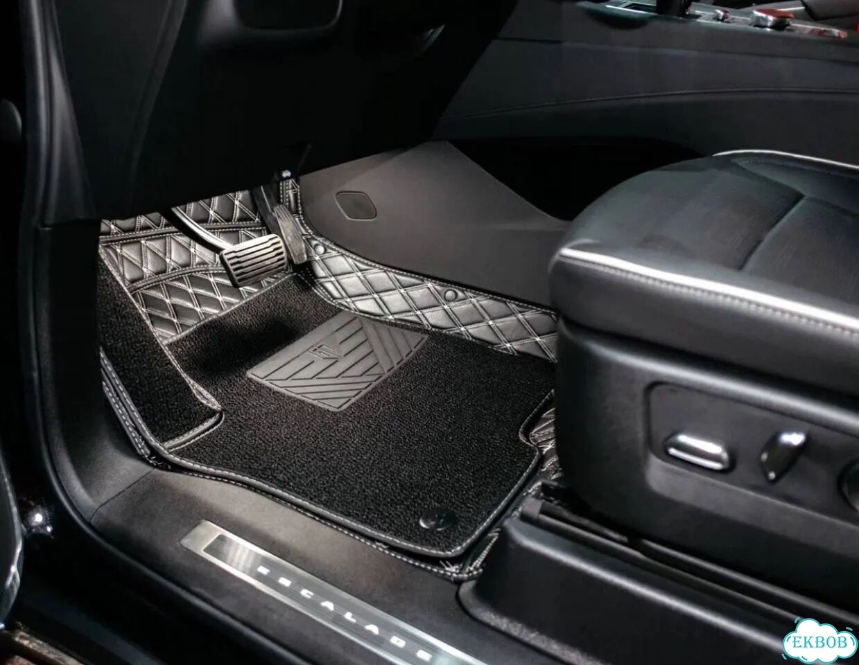 3D коврики из экокожи Cadillac Escalade 2021 V фото 1