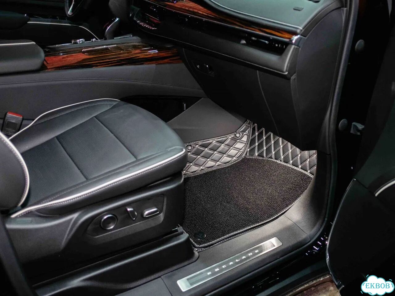 3D коврики из экокожи Cadillac Escalade 2021 V фото 7