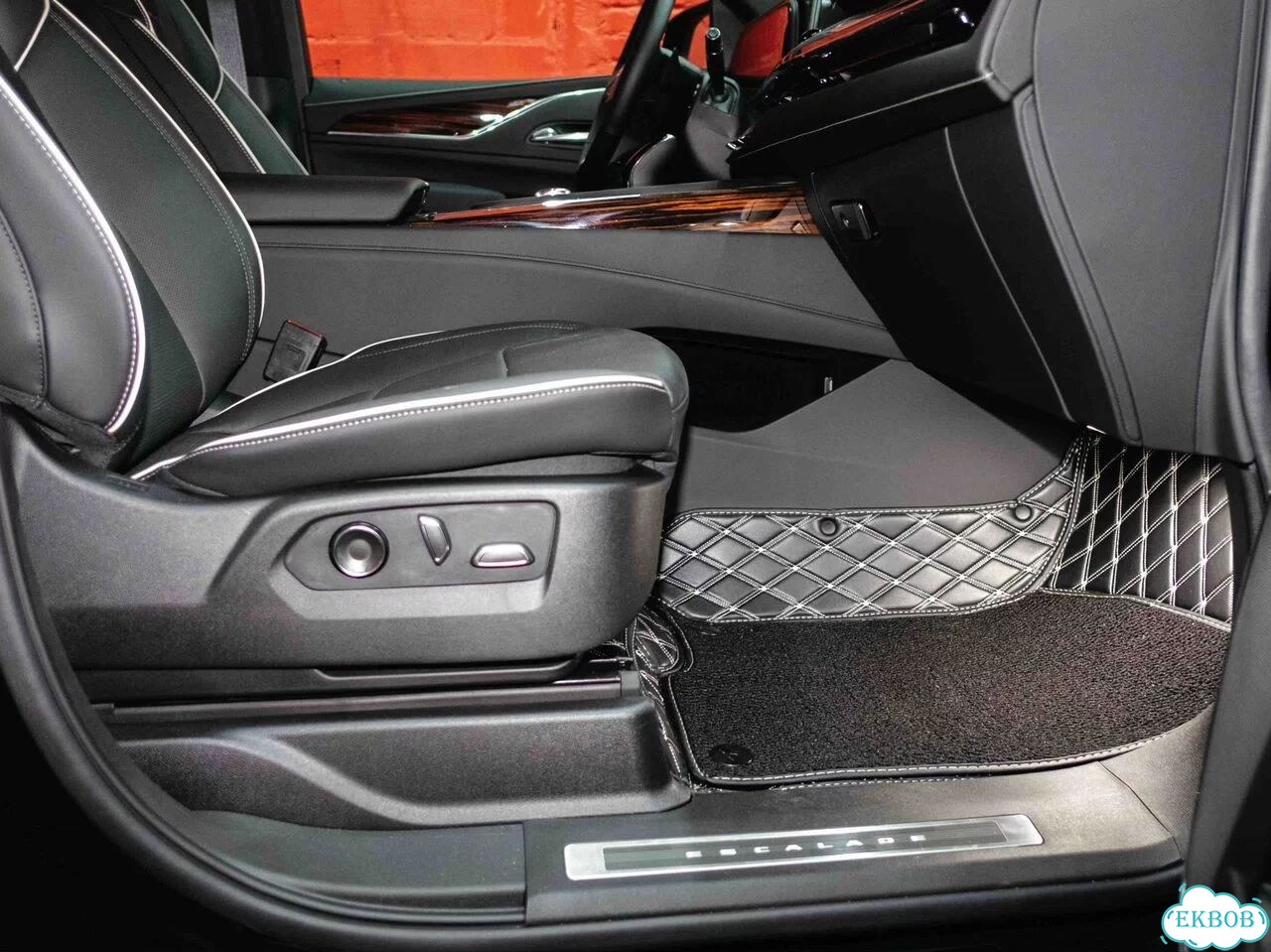 3D коврики из экокожи Cadillac Escalade 2021 V фото 8