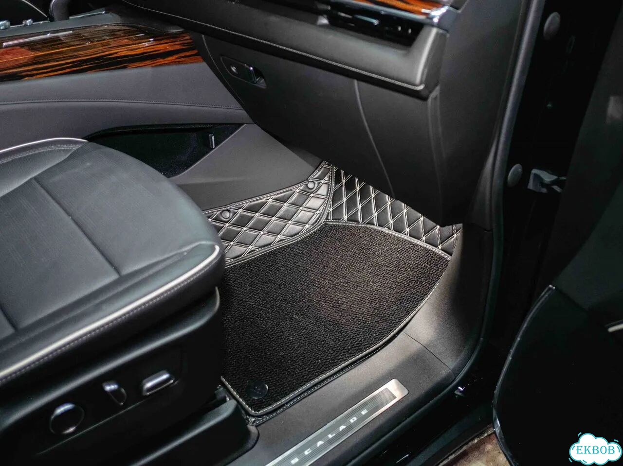 3D коврики из экокожи Cadillac Escalade 2021 V фото 9