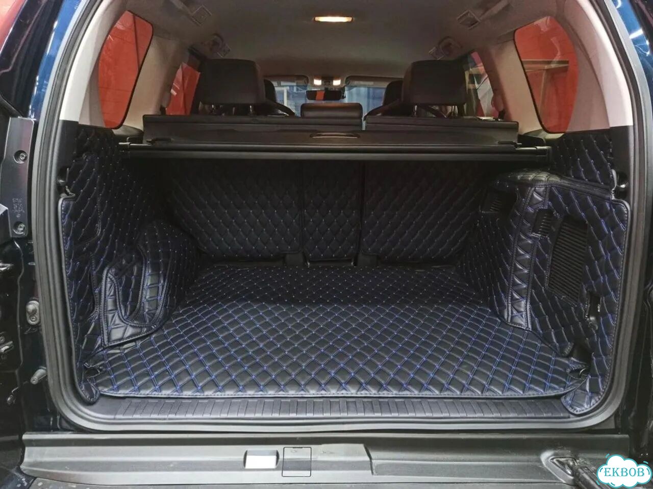 3D коврики в багажник toyota land cruiser prado фото 4