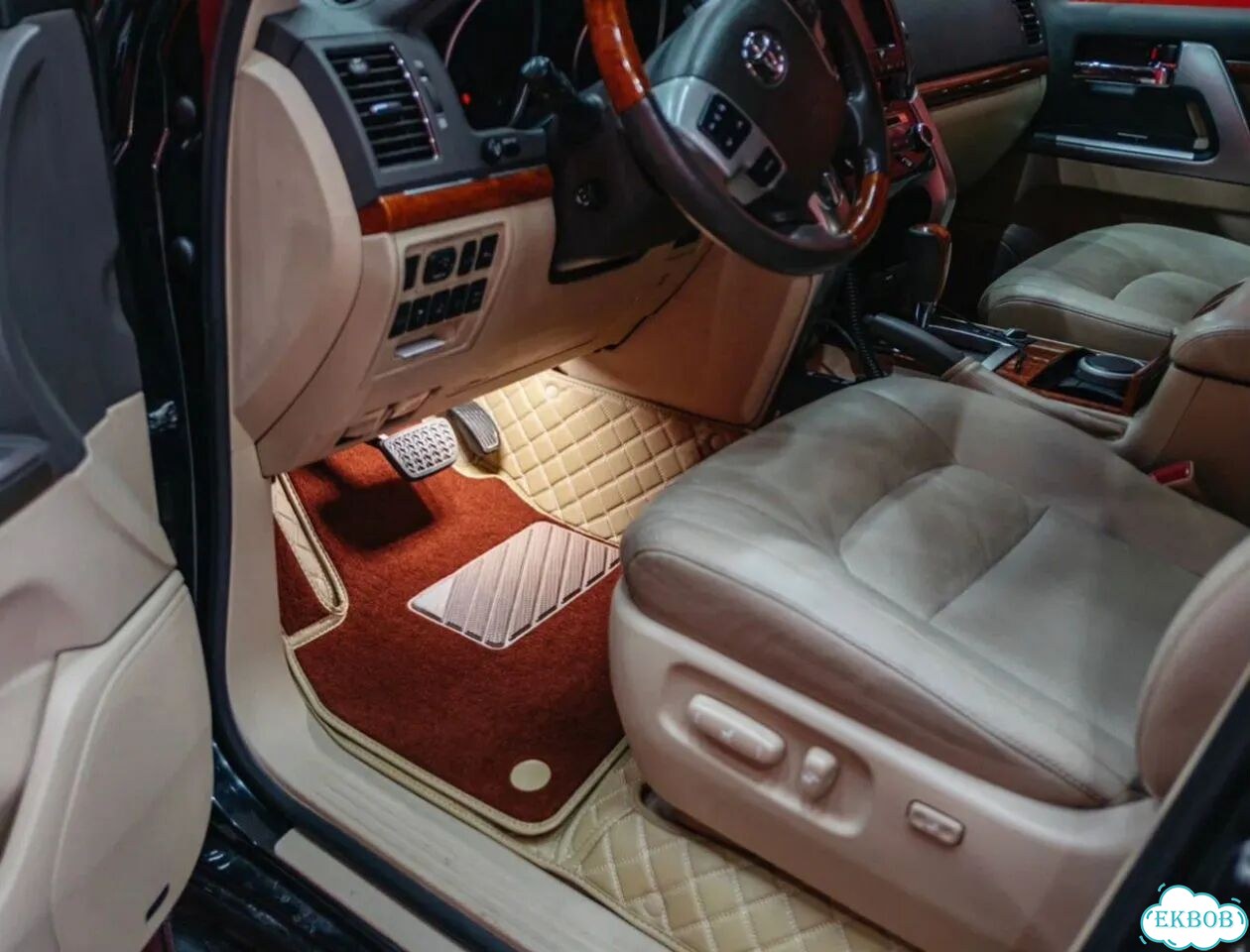 3D коврики Toyota Land Cruiser 200 фото 1