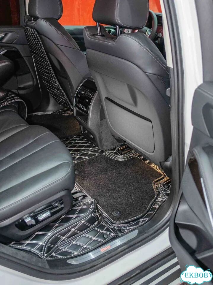 3Д коврики из экокожи BMW X7 2021 фото 3
