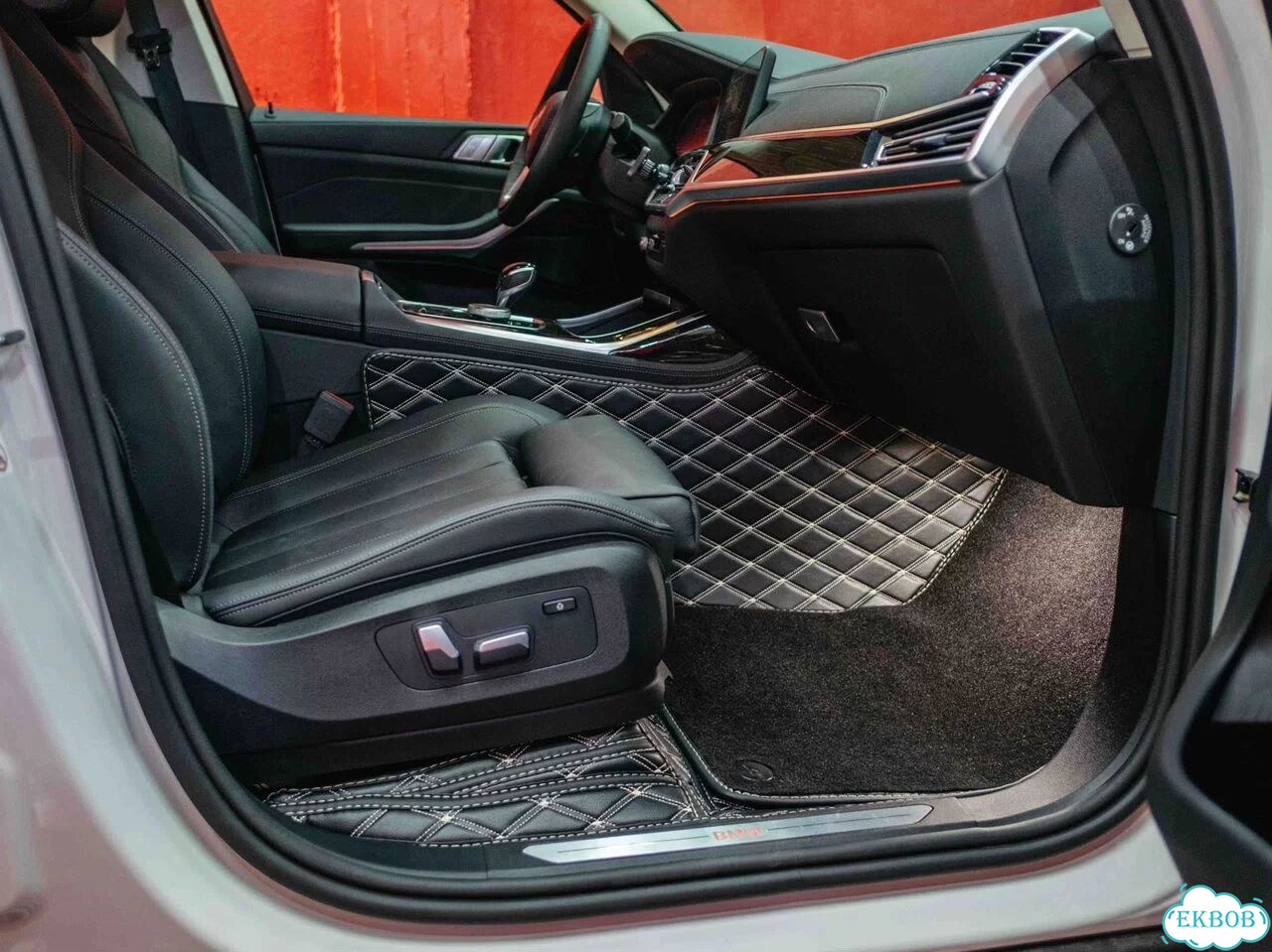 3Д коврики из экокожи BMW X7 2021 фото 6
